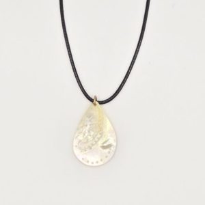 Handmade Necklace with Seashell Pendant