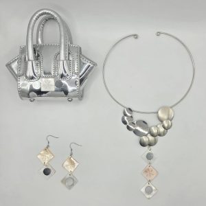 Handmade Jewellery set with bag