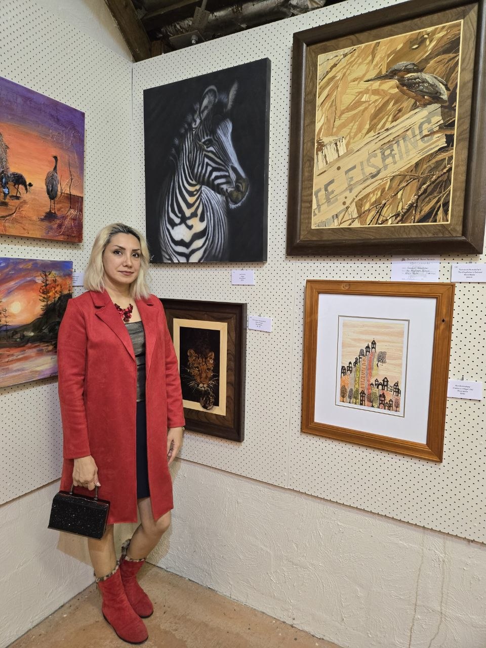 Farnoosh Nematollahi's marquetry studio